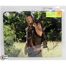 AUTOGRAPHED NORMAN REEDUS WALKING DEAD
