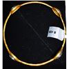 Image 2 : 28) SILVER GILT DIAMOND BANGLE BRACELET,