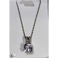 .925 SILVER 18 IN. CHAIN WITH .925 PENDANT