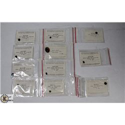 COLLECTION OF 11 NEW SEMI-PRECIOUS