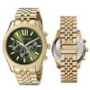 Image 3 : NEW MICHAEL KORS LEXINGTON TRIPLE CHRONO GREEN