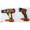 Image 1 : RIDGID R861503 1/2" CORDLESS DRILL AND FLASHLIGHT.