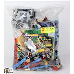12 IN. X 16 IN. BAG FULL OF LEGO W/LEGO