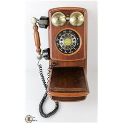 ANTIQUE-STYLE CLASSIC BROWN SOLID WOOD