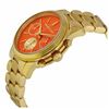 Image 3 : NEW MICHAEL KORS RUNWAY CHRONO ORANGE DIAL