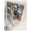 Image 1 : BINDER WITH 3 PAGES OF TRADING CARDS INCL 2 SHEETS