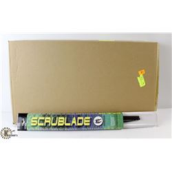 CASE OF 10 NEW 18" SCRUBLADE WIPER BLADES
