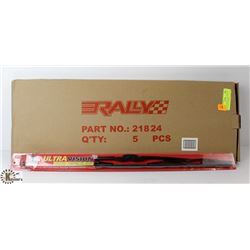 CASE OF 5 NEW 24" ULTRA VISION WIPER BLADES