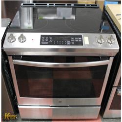 GE FLAT TOP ELECTRIC FRONT CONTROL RANGE