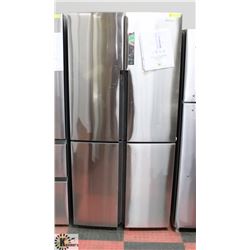 HAIER 4 DOOR STAINLESS STEEL FRIDGE BOTTOM FREEZER