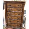 Image 1 : ESTATE SOLID WOOD 6-DRAWER CHEST -