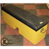 Image 1 : LARGE PADDED STORAGE BENCH, HEAVY DUTY,