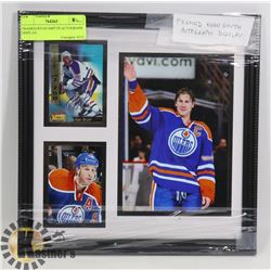 FRAMED RYAN SMYTH AUTOGRAPH DISPLAY.