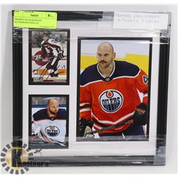 FRAMED ZACK KASSIAN AUTOGRAPH DISPLAY.