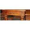 Image 3 : WOOD CARVED STYLE COFFEE (21"X52"X21") AND END