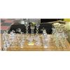 Image 1 : COLLECTION OF CRYSTAL CANDLE HOLDERS & FIGURINES