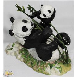 1988 PRIDE AND JOY FRANKLIN MINT PORCELAIN PANDAS