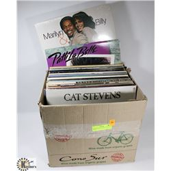 BOX OF ROCK, JAZZ BLUES RECORDS VINYL