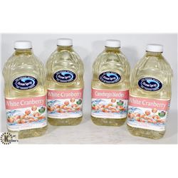 CASE WITH 4 1.89L BOTTLES WHITE CRANBERRY
