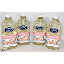 CASE WITH 4 1.89L BOTTLES WHITE CRANBERRY
