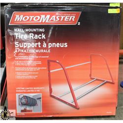 MOTOMASTER WALL MOUNTING 48" TIRE RACK,