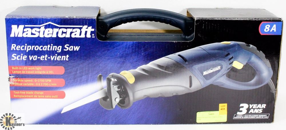 MASTERCRAFT RECIPROCATING SAW.