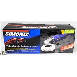 SIMONIZ 7" RIGHT ANGLE POLISHER/SANDER.
