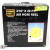 Image 1 : POWERFIST 3/16" X 28' AIR HOSE REEL, 200PSI MAX.