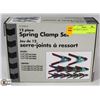 Image 1 : 12PC SPRING CLAMP SET.