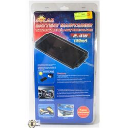 SOLAR BATTERY MAINTAINER 2.4W.