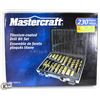 Image 1 : MASTERCRAFT 230PC TITANIUM COATED DRILL BIT SET.