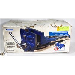 MASTERCRAFT 7" WOOD WORKING VISE.