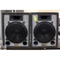 LOT OF 2 PALADYNE PS-250W SPEAKERS. ELECTRONICS