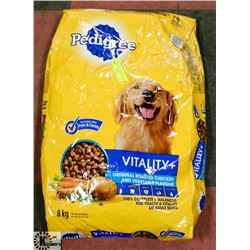 8KG BAG OF PEDIGREE CHICKEN AND VEGETABLE FLAVOR
