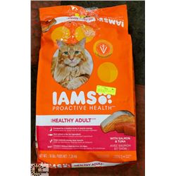 7.26KG BAG OF IAMS SALMON AND TUNA CAT FOOD