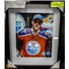 Image 1 : FRAMED CONNOR MCDAVID FACSIMILE AUTOGRAPH DRAFT