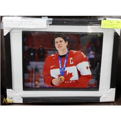 FRAMED SIDNEY CROSBY 2014 OLYMPIC GOLD MEDAL.