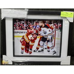 FRAMED ZACK KASSIAN FIGHTING MATTHEW TKACHUK