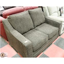 NEW GREY FABRIC 54" LOVE SEAT.
