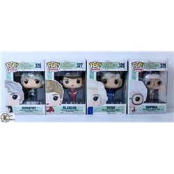 LOT OF 4 GOLDEN GIRLS FUNKO POPS