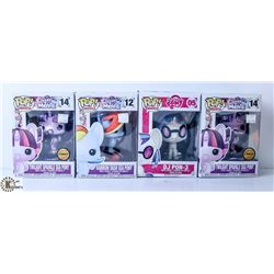 LOT OF 4 MY LITTLE PONY FUNKO POPS