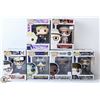 Image 1 : LOT OF 6 ASSORTED FUNKO POP VINYL FIGURES.