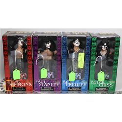 SET OF 4 KISS MCFARLANE COLLECTIBLES