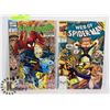 Image 1 : WEB OF SPIDERMAN  AND SPIDERMAN #18 AND #59