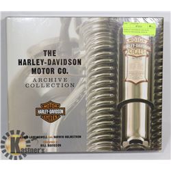 HARLEY DAVIDSON ARCHIVE COLLECTION BOOK, NEW IN