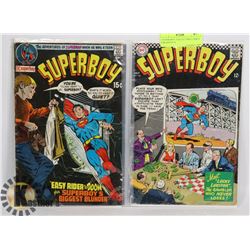 2 SUPER BOY  COLLECTORS COMICS #140 AND #170