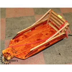 OLD FASHIONED SLED MOUNTAIN BOY BAMBINO SLEDWORKS