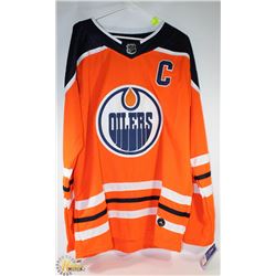 NEW XL OILERS HOME JERSEY ORANGE #97 MCDAVID.