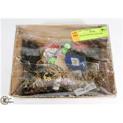 BOX OF COSTUME JEWELLERY