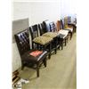 Image 1 : LARGE LOT OF 12 ASSORTED CHAIRS AND BAR STOOLS